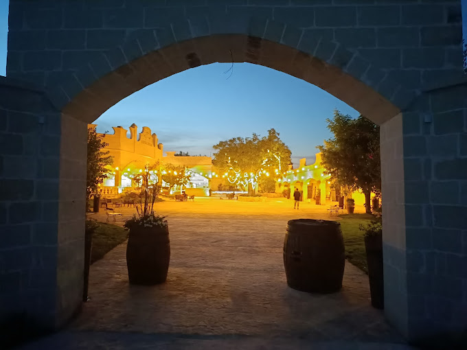 Veduta esterna della masseria